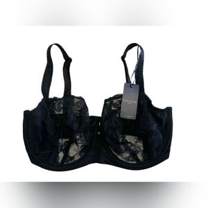 Fantasie NWT Vertical Sienna Bra Black Size 34G